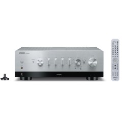 Yamaha Ολοκληρωμένος Ενισχυτής Hi-Fi Stereo R-N1000A 220W/4Ω 140W/8Ω Ασημί